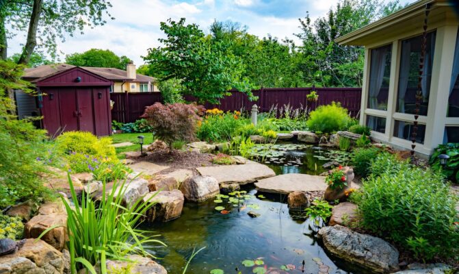 Water Gardens & Landscape Wellness Design